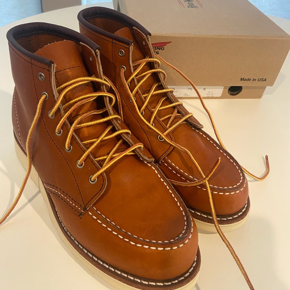 Redwing 6 inch Moc Womens Heritage Boot 7.5 BRAND NEW IN BOX